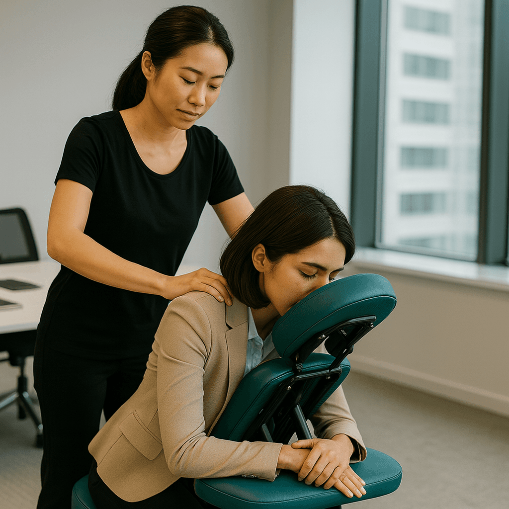 Massage en entreprise FLASH RELAX